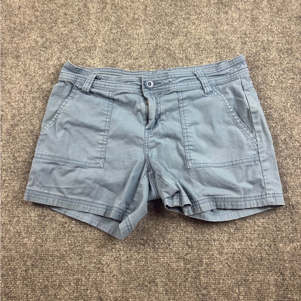 PRANA Women’s Halle Shorts in Steele Blue size: 6